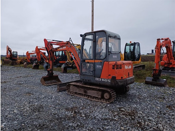 Miniexcavadora Pel-Job EB406 rautateloilla. Kolme kauhaa: foto 2