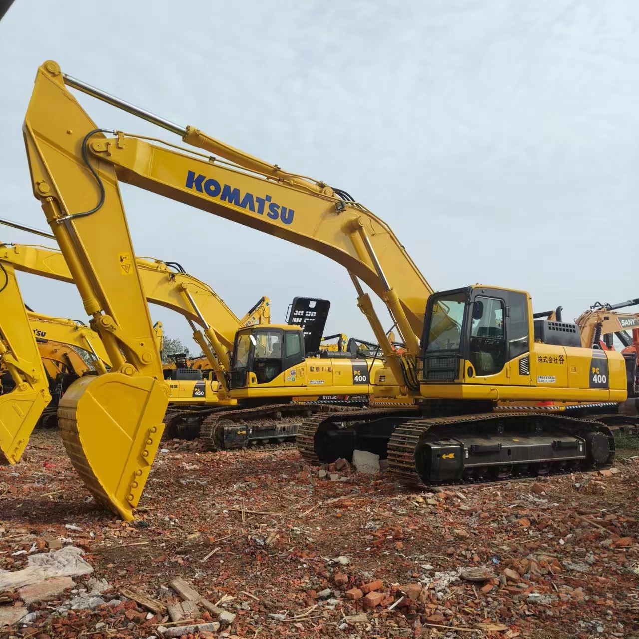 Excavadora de cadenas KOMATSU PC400