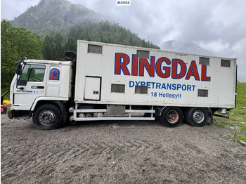 Camión transporte de ganado 1996 Volvo FL12 6x2 Animal transport.: foto 2