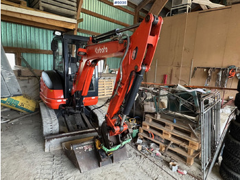 Excavadora KUBOTA