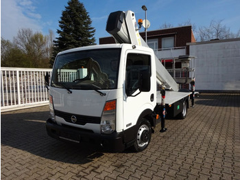Camión con plataforma elevadora, Furgoneta Nissan CABSTAR 35.13 PALFINGER Steiger P260B 26 Meter: foto 2