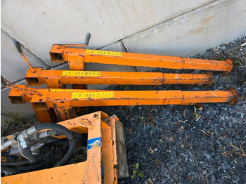 Esparcidor de sal 4x Stützen für Salzstreuer Container Wohnkabine Schmidt Epoke Gmeiner Salzsilo Streuautomat Winterdienst: foto 3