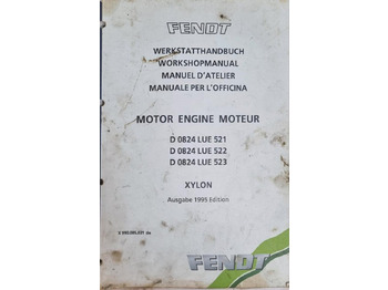 Pieza universal para Maquinaria agrícola Fendt Xylon Werkstatthandbuch Reperaturanleitung 500 510 515 512 Favorit Werkstattbuch Bedienungsanleitung: foto 4