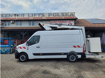 Camión con plataforma elevadora Renault Master podnośnik koszowy 12,5 m Versalift ETL-32-125 bucket truck boom lift: foto 4