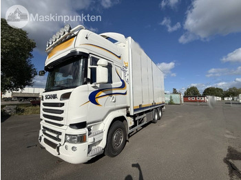Camión caja cerrada SCANIA R 520