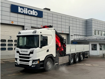 Camión grúa SCANIA G
