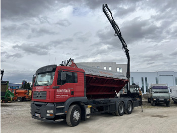 Camión volquete, Camión grúa Man Tga 6х4, Самосвал с Кран: foto 2 Camión volquete, Camión grúa Man Tga 6х4, Самосвал с Кран: foto 2