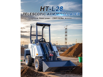 Cargadora de ruedas telescópica