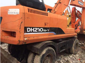 Excavadora de ruedas Used Digger Doosan Dh210w-7 Construction Machinery Construction Digger Used Doosan Dh210w-7 Cheap Excavator [ Copy ]: foto 5