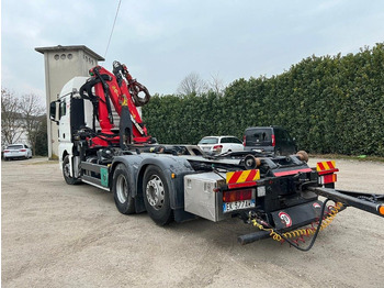 Camión multibasculante, Camión grúa MAN TGX 26.480 SCARRABILE CON GRU: foto 5 Camión multibasculante, Camión grúa MAN TGX 26.480 SCARRABILE CON GRU: foto 5