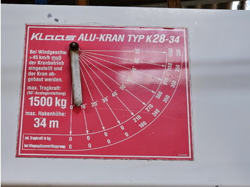 Camión grúa MERCEDES-BENZ Klaas  K28-34 Autokran: foto 2 Camión grúa MERCEDES-BENZ Klaas  K28-34 Autokran: foto 2