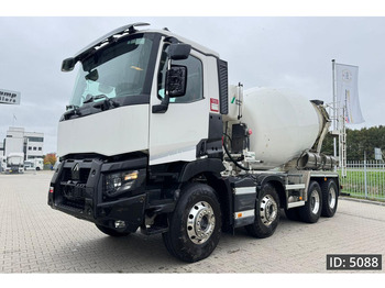 Arrendamiento de Renault C480 Day Cab, Euro 6, 8x4 / Full steel / 9m3 / TOP!! Renault C480 Day Cab, Euro 6, 8x4 / Full steel / 9m3 / TOP!!: foto 1