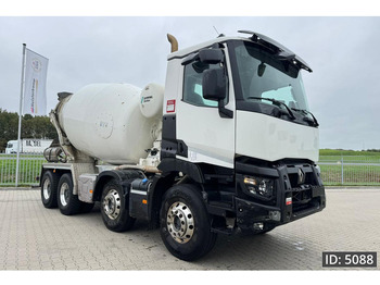 Arrendamiento de Renault C480 Day Cab, Euro 6, 8x4 / Full steel / 9m3 / TOP!! Renault C480 Day Cab, Euro 6, 8x4 / Full steel / 9m3 / TOP!!: foto 4