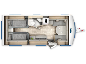 Caravana nuevo Fendt Bianco Activ 515 SGE Fahrzeug frei konfigurierbar: foto 2 Caravana nuevo Fendt Bianco Activ 515 SGE Fahrzeug frei konfigurierbar: foto 2