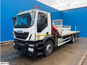 Camión caja abierta, Camión grúa Iveco Stralis 310 EURO 6, Palfinger, Remote, Steelsuspension: foto 2