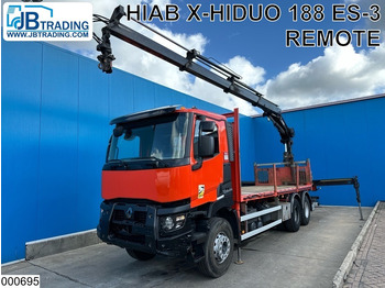 Arrendamiento de Renault C 430 EURO 6, Steel spring suspension, Hiab Renault C 430 EURO 6, Steel spring suspension, Hiab: foto 1