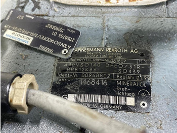 Hidráulica para Maquinaria de construcción Rexroth A10VSO140DFEO/31R-Load sensing pump: foto 2 Hidráulica para Maquinaria de construcción Rexroth A10VSO140DFEO/31R-Load sensing pump: foto 2