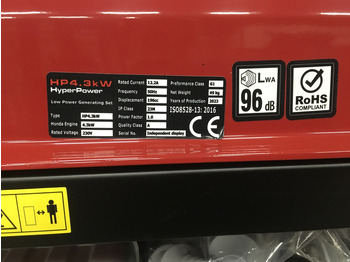 Generador industriale nuevo Honda HP 4.3KW GENERATOR NEW: foto 3