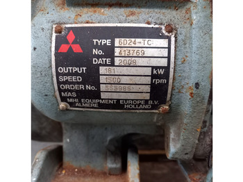 Maquinaria de construcción Mitsubishi 6D24 TC USED: foto 3