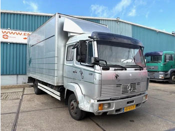Camión caja cerrada Mercedes-Benz LK 817 (6-CILINDER) ORIGINAL DUTCH TRUCK WITH CLOSED BOX (MANUAL GEARBOX / FULL STEEL SUSPENSION): foto 2