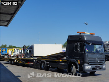 Cabeza tractora Mercedes-Benz Atego 1230 4X2 Kuvvetli car transporter 6 spots Winch Automatic Euro 6: foto 3