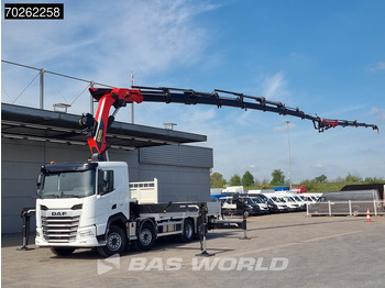 Camión caja abierta, Camión grúa nuevo DAF XF 530 8X2 NEW Palfinger PK580 TEC Kran Crane Fly-Jib Winch Lift+Lenkasche Retarder: foto 2 Camión caja abierta, Camión grúa nuevo DAF XF 530 8X2 NEW Palfinger PK580 TEC Kran Crane Fly-Jib Winch Lift+Lenkasche Retarder: foto 2