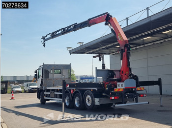 Camión caja abierta, Camión grúa Renault C 480 8X4 Palfinger 24.001 SLD5 Kran Crane Lift-Lenkachse Euro 6: foto 2