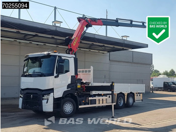 Camión caja abierta RENAULT T 440