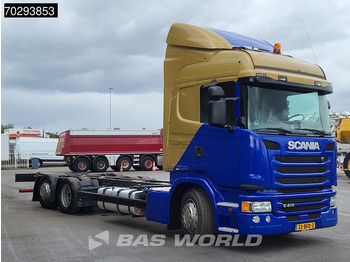 Camión portacontenedore/ Intercambiable Scania G410 6X2 NL-Truck BDF Retarder Lift-Steering Axle ACC Hydraulic Euro 6: foto 3