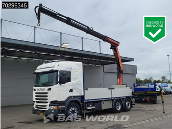 Arrendamiento de Scania R410 R 6X2 NL-Truck Palfinger PK22002-EH Crane Kran Lift+Steering-Axle Euro 6 Scania R410 R 6X2 NL-Truck Palfinger PK22002-EH Crane Kran Lift+Steering-Axle Euro 6: foto 1