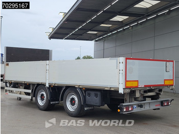 Remolque plataforma/ Caja abierta Wecon PC 2 axles Kooi aap Lift-Axle: foto 2