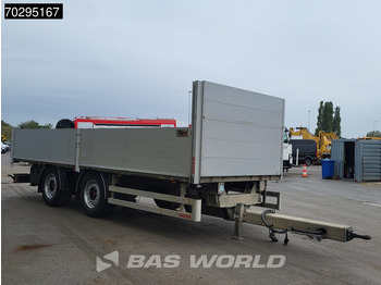 Remolque plataforma/ Caja abierta Wecon PC 2 axles Kooi aap Lift-Axle: foto 3