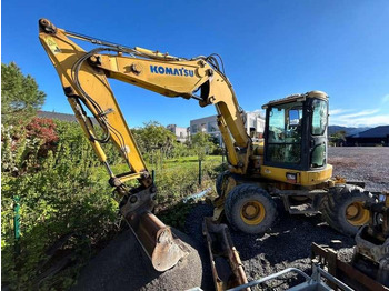 Excavadora de ruedas KOMATSU
