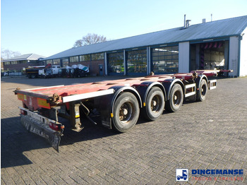 Arrendamiento de D-Tec 4-axle container combi trailer (3 + 1 axles) 20-30-40-45 ft D-Tec 4-axle container combi trailer (3 + 1 axles) 20-30-40-45 ft: foto 4