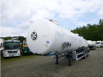 Semirremolque cisterna para transporte de substancias químicas Magyar Chemical tank inox 33.5 m3 / 3 comp: foto 1