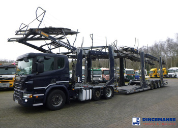 Camión portavehículos SCANIA P 410