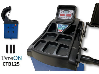 Equipo de taller CTB125 wheel balancer, 5 ALU and 2 Steel programs - Auto input Distance + Diameter - 230V: foto 3