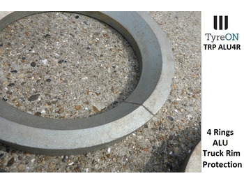 Equipo de taller TRP ALU4R 4 pieces protection rings for aluminium / alloy truck rims - Ø175 mm - Ø201 mm - Ø220 mm - Ø220 mm: foto 3