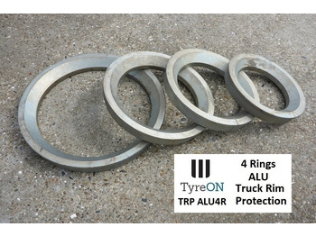Equipo de taller TRP ALU4R 4 pieces protection rings for aluminium / alloy truck rims - Ø175 mm - Ø201 mm - Ø220 mm - Ø220 mm: foto 2