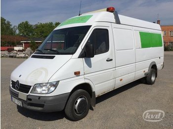 Furgoneta caja cerrada Mercedes Sprinter 414 NGT (129hk) gas engine 4x2 Box: foto 1