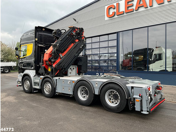 Cabeza tractora Scania R500 8x4 V8 Retarder Palfinger 53 Tonmeter laadkraan + Fly-Jib: foto 4