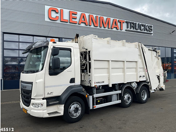 Camión de basura DAF FAG LF 220 Euro 6 Haller 14m³ Just 121.722 km!: foto 2