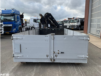 Contenedor de gancho Laadplateau met Hiab 28 Tonmeter laadkraan: foto 4