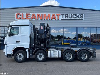 Camión grúa Mercedes-Benz Arocs 3253 8x4 Hiab 105 Tonmeter laadkraan: foto 4