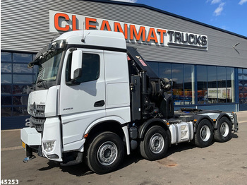Camión grúa Mercedes-Benz Arocs 3253 8x4 Hiab 105 Tonmeter laadkraan: foto 3