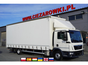 Arrendamiento de MAN TGL 12.220 / Curtainsider 19 EPAL / 140 tho. km MAN TGL 12.220 / Curtainsider 19 EPAL / 140 tho. km: foto 1