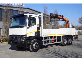 Arrendamiento de RENAULT C380 / 6x4 / HDS Palfinger PK 18002-EH 6000 kg RENAULT C380 / 6x4 / HDS Palfinger PK 18002-EH 6000 kg: foto 2