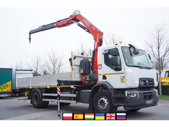 Arrendamiento de RENAULT RENAULT C280 DTI 8 / FASSI crane 5.6 T / 560 MTH / range 8 m / Flatbed 15 EPAL RENAULT RENAULT C280 DTI 8 / FASSI crane 5.6 T / 560 MTH / range 8 m / Flatbed 15 EPAL: foto 1 Arrendamiento de RENAULT RENAULT C280 DTI 8 / FASSI crane 5.6 T / 560 MTH / range 8 m / Flatbed 15 EPAL RENAULT RENAULT C280 DTI 8 / FASSI crane 5.6 T / 560 MTH / range 8 m / Flatbed 15 EPAL: foto 1