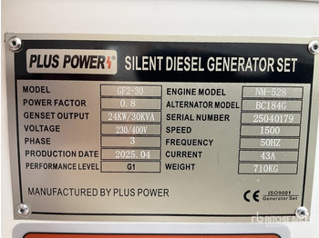 Generador industriale PLUS POWER