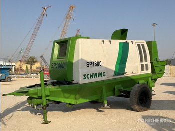 Bomba de hormigon estacionaria SCHWING STETTER